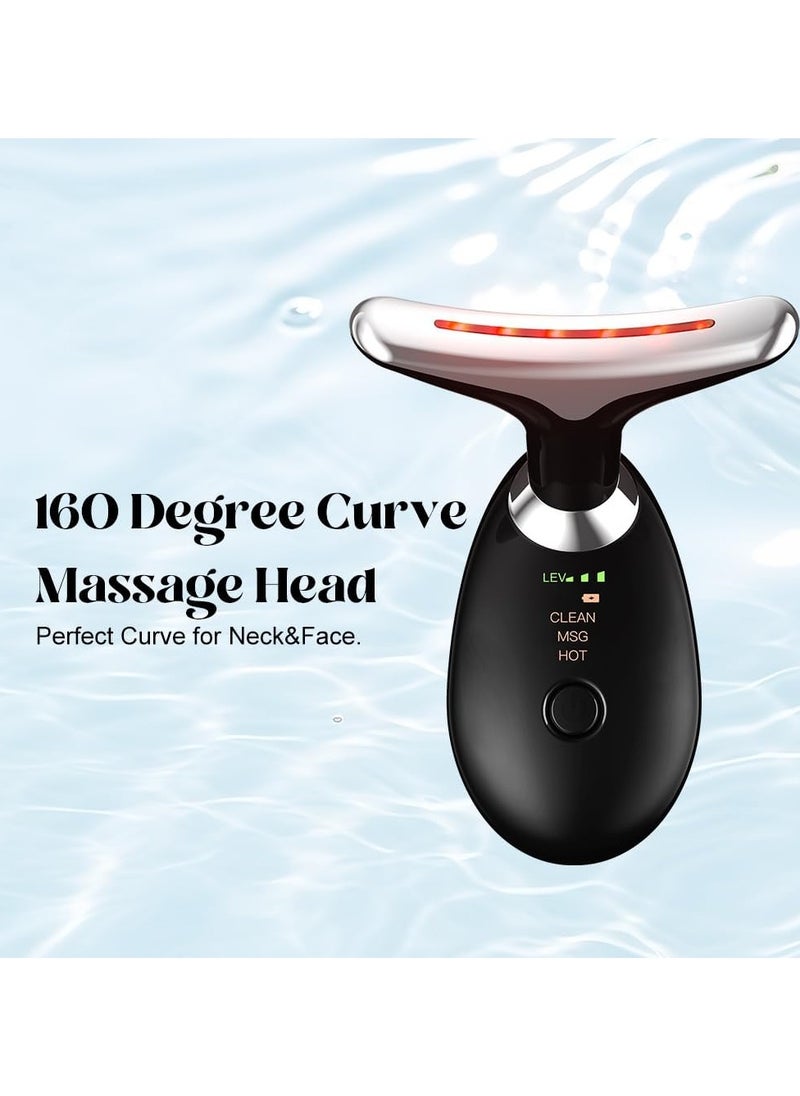 Zashe Neck & Face Massager Face Sculpting Tool – 3 Color Modes & Vibration for Facial Massage, Reduces Double Chin, Lifts & Firms Skin Multicolour  - Image 3