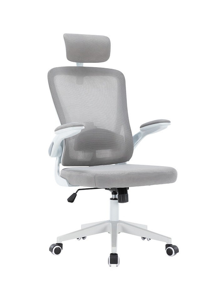  CityRiya-Long كرسي مكتب ، كرسي مكتب كمبيوتر ، كراسي ألعاب مريحة ، كرسي مكتب مكتب المكتب المنزلي ، كرسي شبكي ، كراسي ألعاب مريحة مع رأس مريح وظهر ، كرسي مهمة شباك دوارة - Image 3