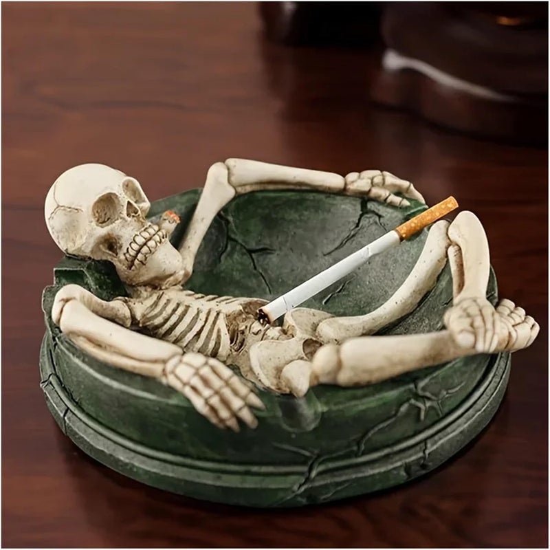 Creative Skull Ashtray - Personality Design For Home, Hotel, Bar, And Office Use - Image 5