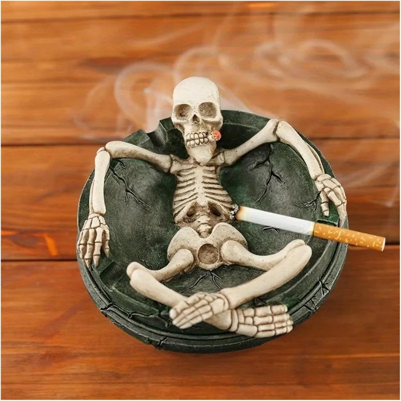 Creative Skull Ashtray - Personality Design For Home, Hotel, Bar, And Office Use - Image 3