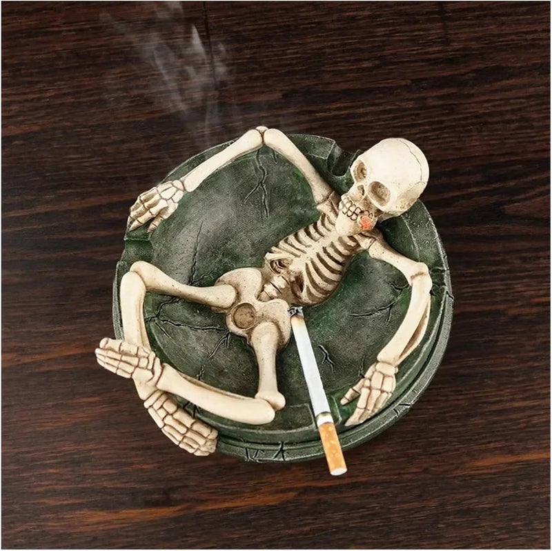 Creative Skull Ashtray - Personality Design For Home, Hotel, Bar, And Office Use - Image 2