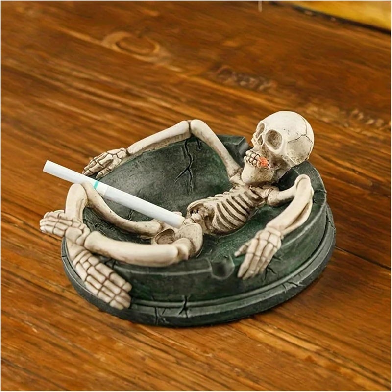Creative Skull Ashtray - Personality Design For Home, Hotel, Bar, And Office Use - Image 4