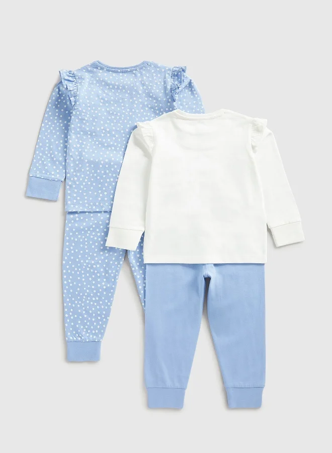 mothercare Let Love Grow Pyjamas - 2 Pack