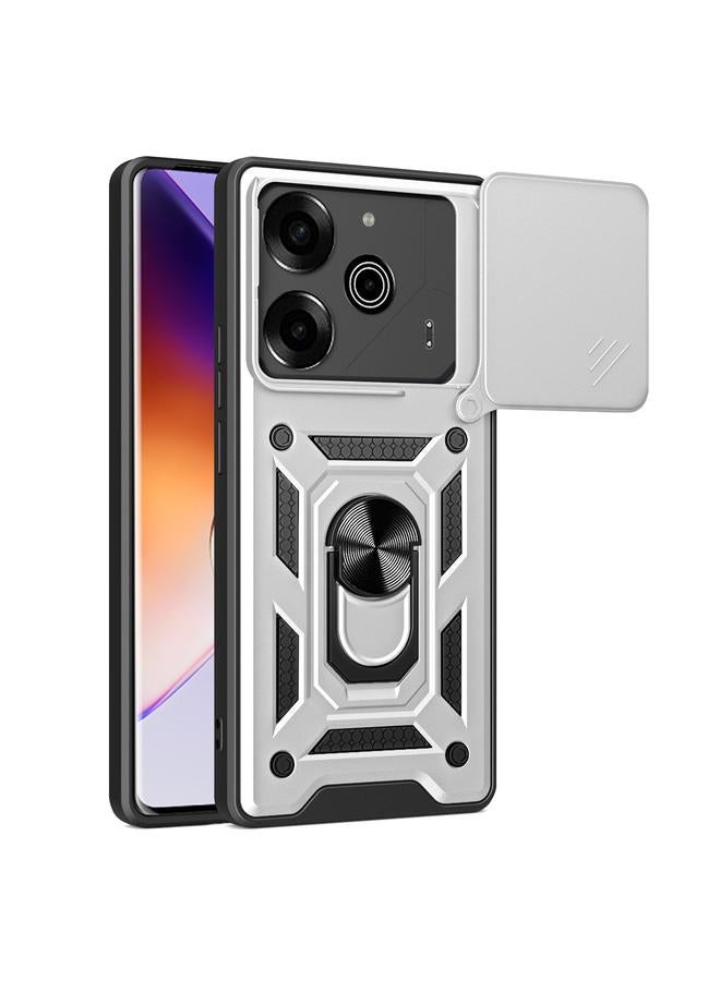 erorex Case For Tecno Pova 6 Pro Sliding Camera Cover Design TPU+PC Phone Case - Image 1