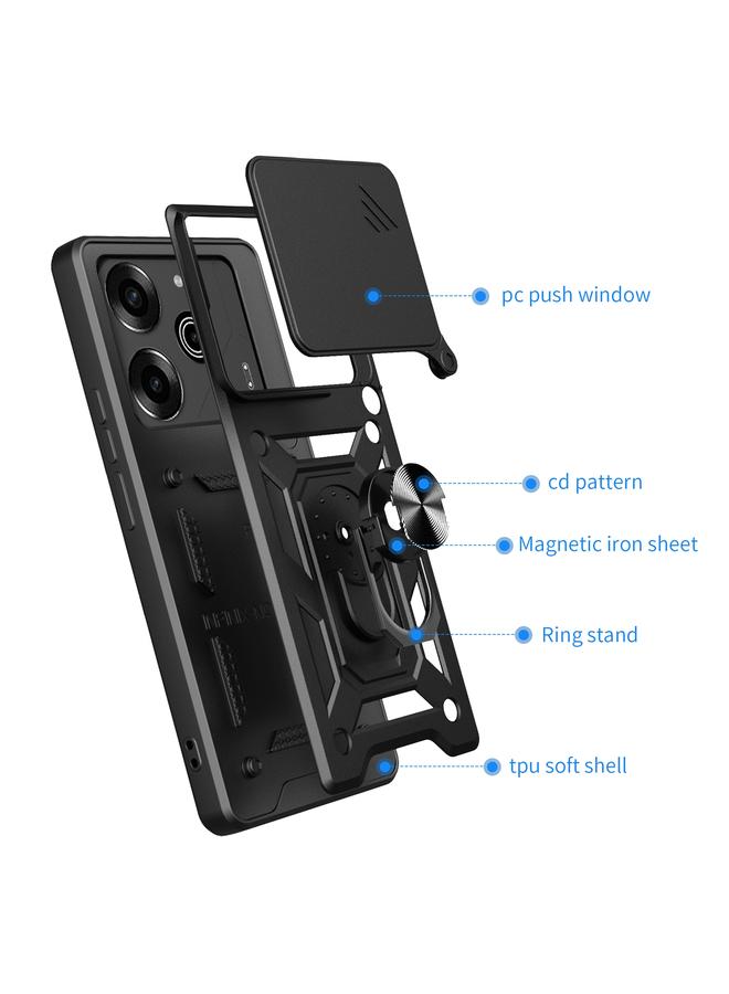erorex Case For Tecno Pova 6 Pro Sliding Camera Cover Design TPU+PC Phone Case - Image 3