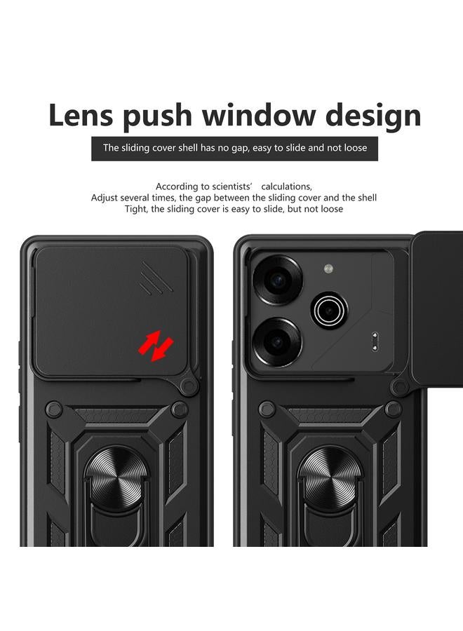 erorex Case For Tecno Pova 6 Pro Sliding Camera Cover Design TPU+PC Phone Case - Image 4
