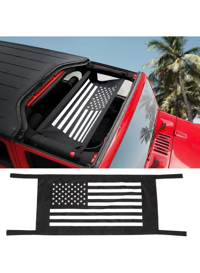 USA Flag Roof Hammock Waterproof Nylon Comfortable for Jeep Outdoor Beach Use - Image 1