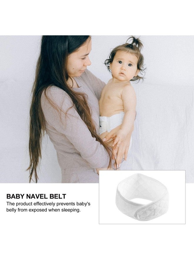 هيلفتي 10 قطع من أشرطة بطن الأطفال الرضع من Healifty، شريط زر بطن الطفل من القطن، حزام دعم الخصر للأطفال حديثي الولادة، غطاء دافئ للسرة - Image 3