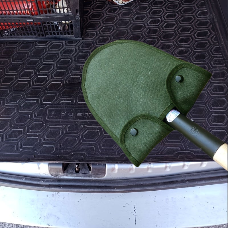 1pc Shovel Cover Storage Pouch With Soft Loop Strap Sturdy Outer Edges And Robust Design 7 48 Inch Maximum Opening For Vehicle Outdoor Travel Adventures - Image 3