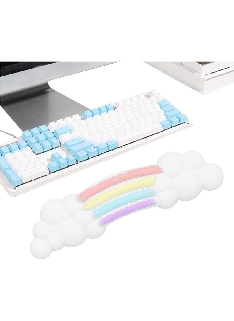 PIWIJOY Cloud Pad Keyboard Wrist Rest Soft Memory Foam  - Image 1