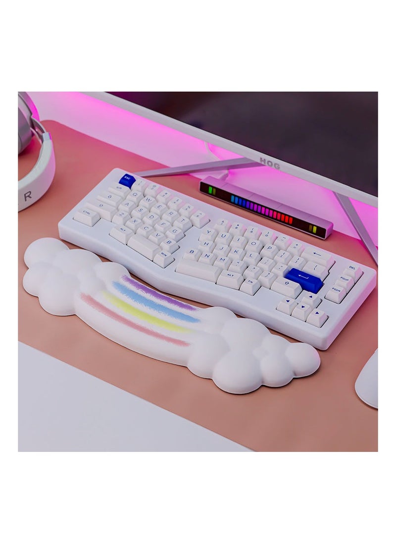 PIWIJOY Cloud Pad Keyboard Wrist Rest Soft Memory Foam  - Image 4
