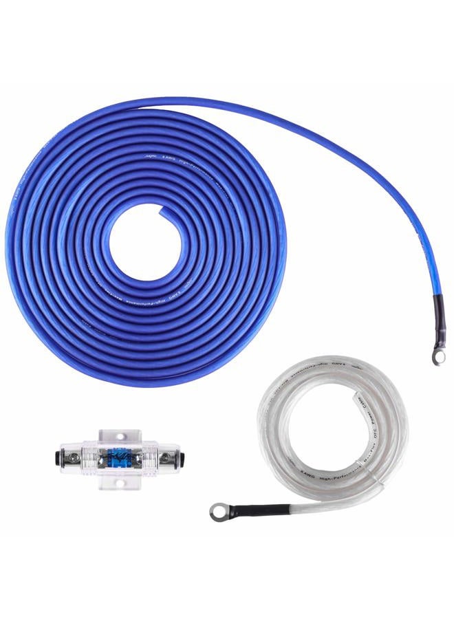 SKAR AUDIO 8 Gauge OFC Complete Amplifier Installation Wiring Kit, SKAR8MANL-OFC - Image 4