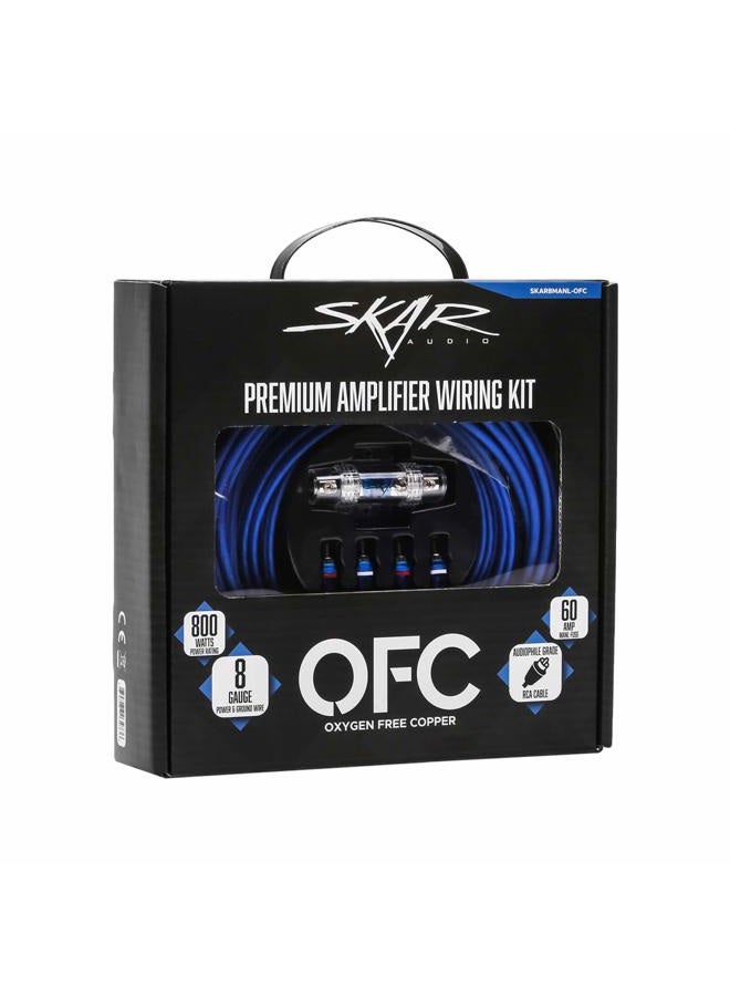 SKAR AUDIO 8 Gauge OFC Complete Amplifier Installation Wiring Kit, SKAR8MANL-OFC - Image 3