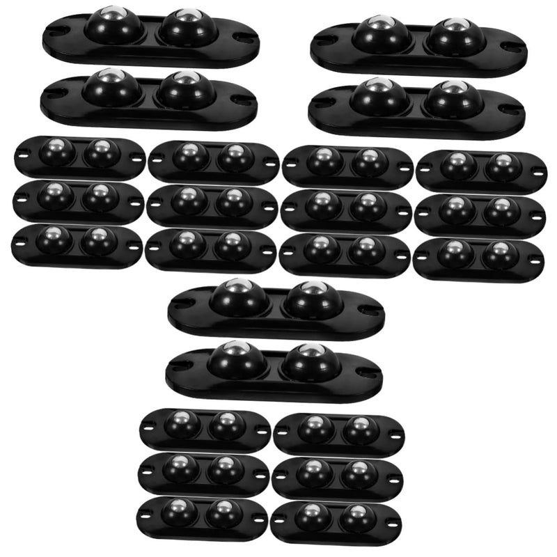 PartyKindom 3 Pack Expandable Dolly Furniture Movers Sliders Adhesive Wheels For Appliances Storage Box - Image 2