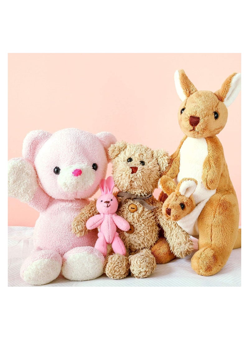 KASTWAVE Safety Eyes with Backings, 1028 Pcs Plastic Safety Eyes and Noses Kit with Washers for Doll Plush Animal Craft Making, for Soft Toy Making DIY Crafts Assorted Sizes - Image 2