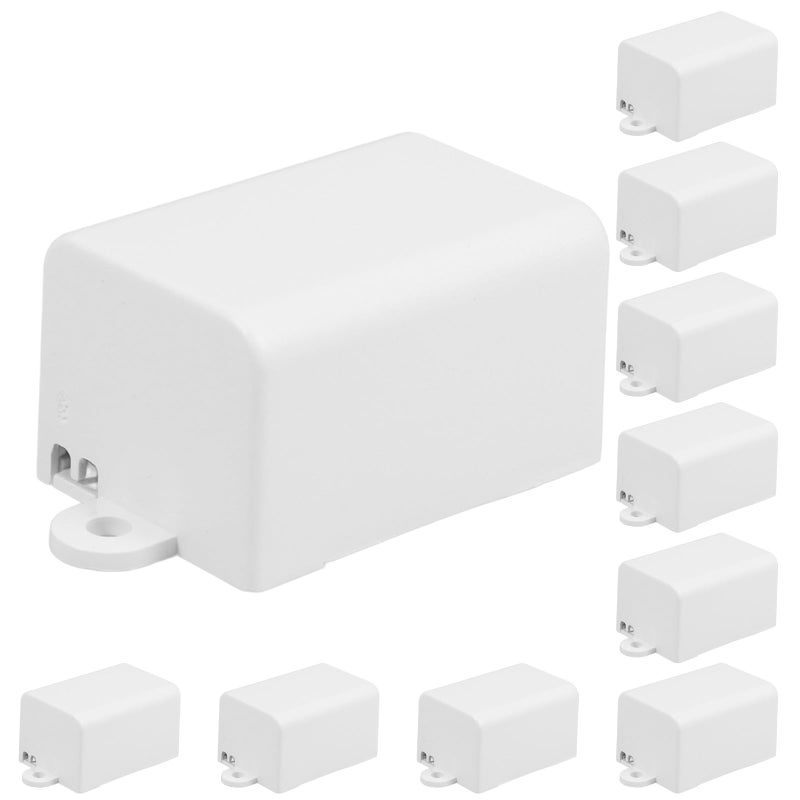 10pcs Plastic Electrical Junction Box Outdoor Wire Extension Cord Protection Enclosure - Image 2