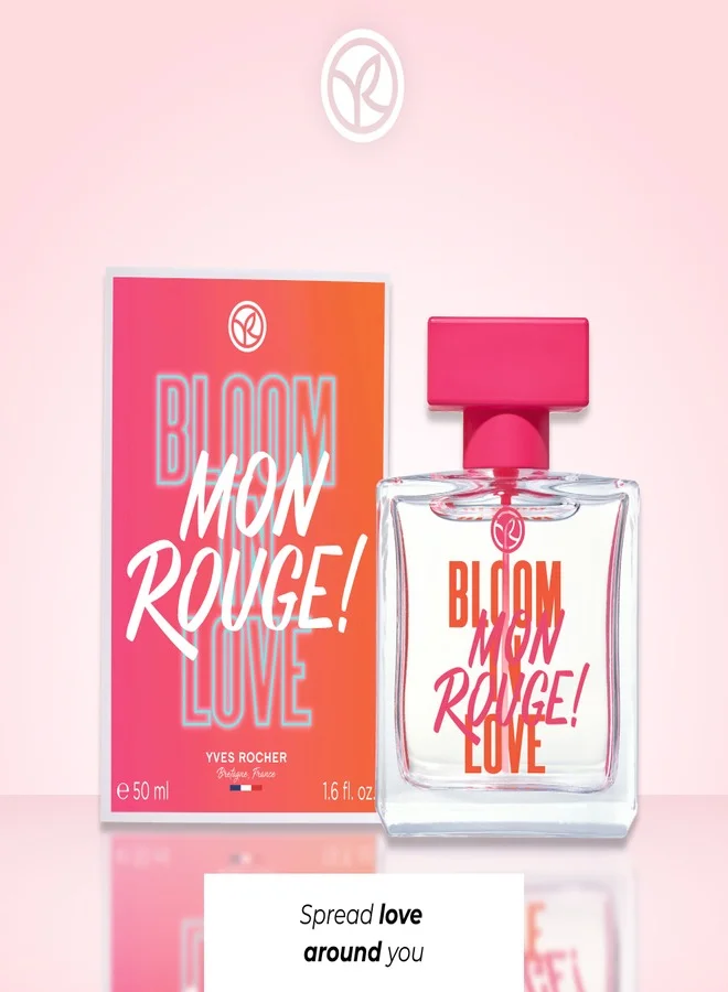 Yves Rocher Bloom In Love Eau De Parfum Bottle 50Ml