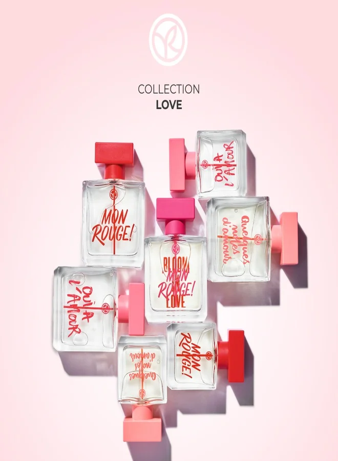 Yves Rocher Bloom In Love Eau De Parfum Bottle 50Ml