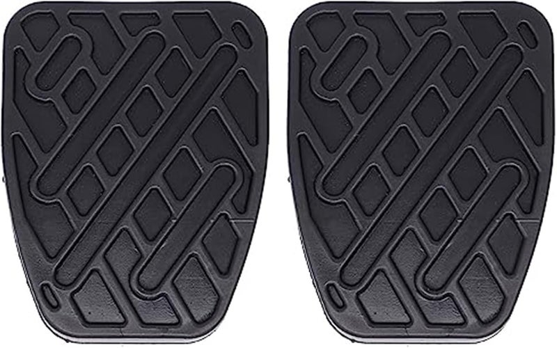 DEMULAX Car Rubber Brake Clutch Pedal Pad Covers - Image 1