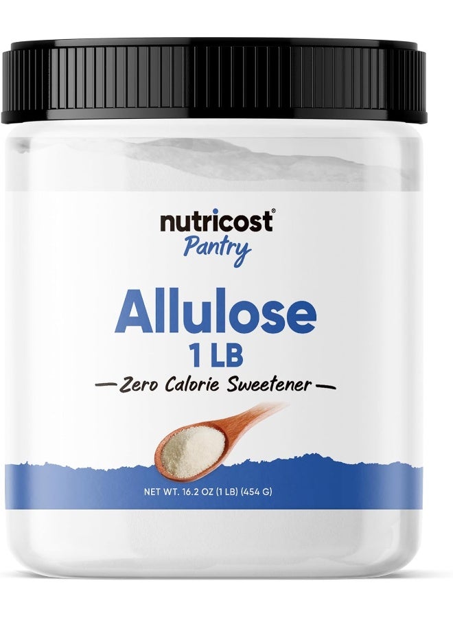 Nutricost Allulose Sweetener (1 LB) - KETO Sugar, 0 Calorie, Low Carb, Natural Sugar Alternative, Crystalline Powder - Image 1