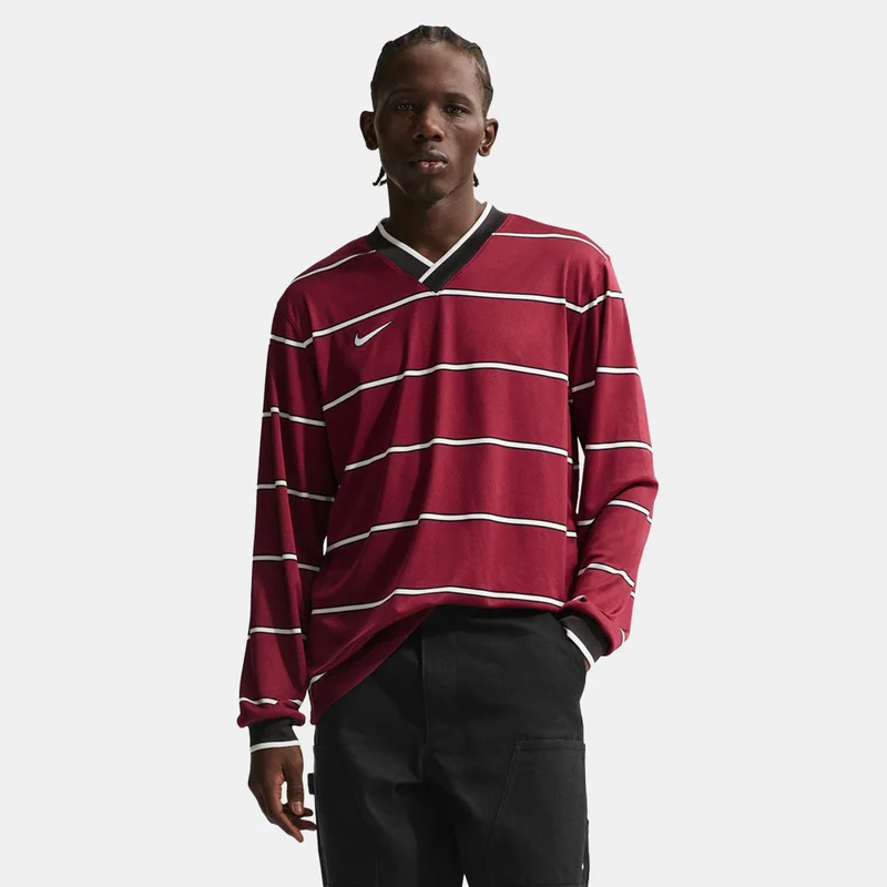 Nike Red Men's Energy Dri-FIT Long-Sleeve Football Top for Men | Best Price UAE