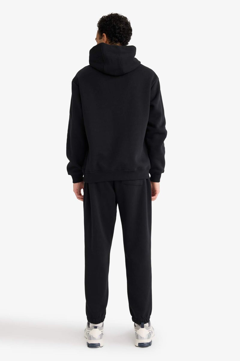 DeFacto Regular Fit Hoodie Sweatpants 2 Piece Set - Image 4