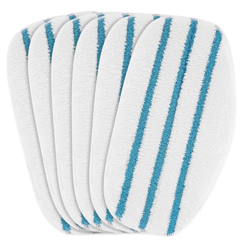 LINNIW 6 Pack Replacement Steam Mop Pads Compatible for PurSteam ThermaPro 10-in-1 - Image 1