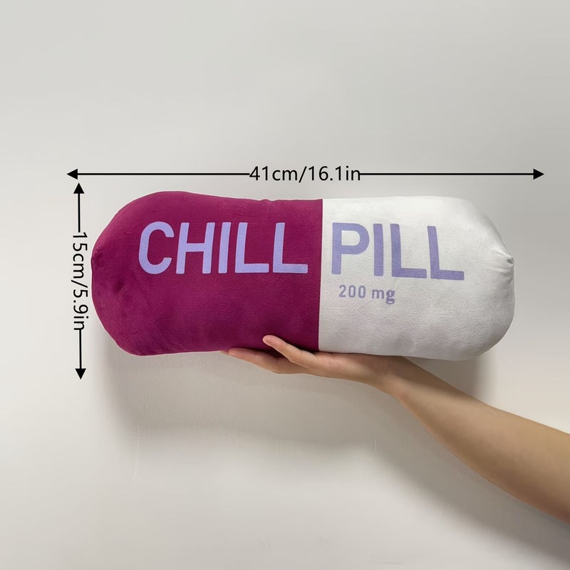 Chill Pillow Plush Cushion 16 1 Inch Deep Purple For Sofa Bedroom Decoration - Image 2