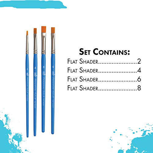 Princeton Select Artiste, Series 3750, Paint Brush for Acrylic, Watercolor and Oil, Set of 4 - Image 3