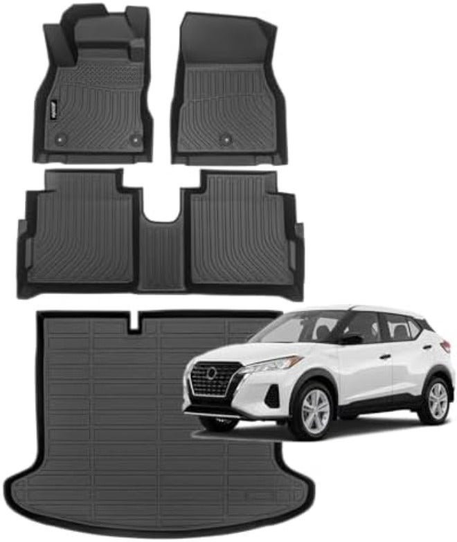 JENOFA Floor Mats for Nissan Altima 2014-2018 Floor Liner All Weather Car Mats Custom Fit 2017 Altima Durable Waterproof Car Mat Accessories  Black - Image 3
