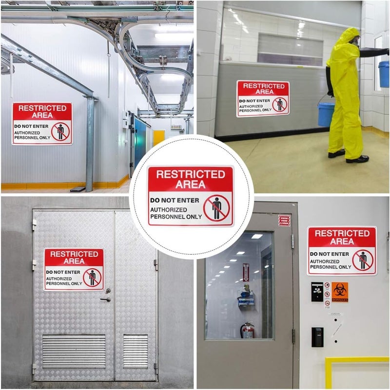 BPA علامة تحذير منطقة مقيدة من BPA - Image 2