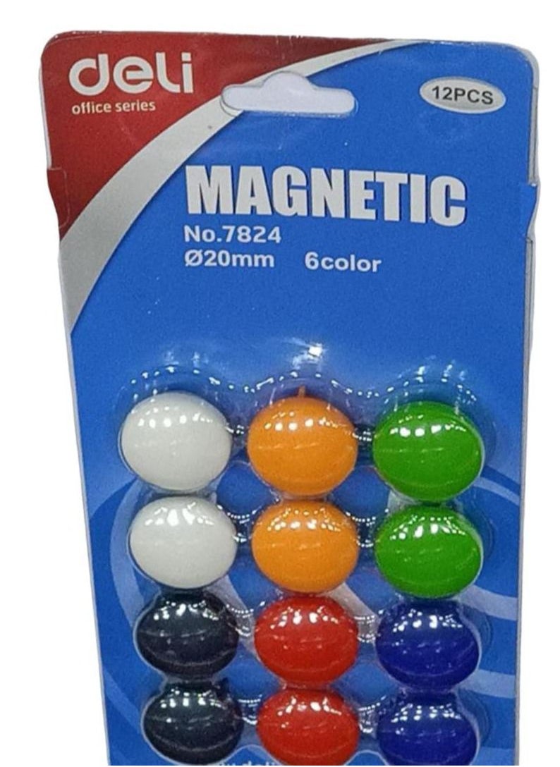 Deli 12-Piece Medium Magnetic Pins  - Image 1