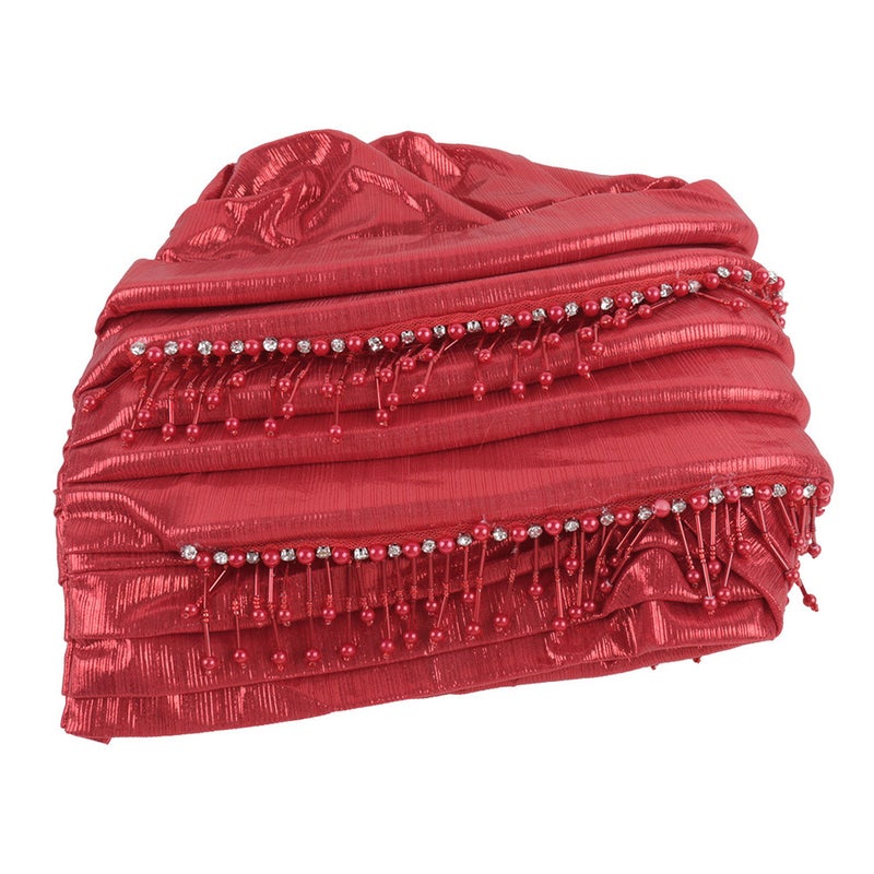 New Cross Border Cap Bronzing Forehead Bow African Turban Hat - Image 4