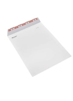 Hispapel Envelopes A4 Auto Seal Brown Color 12 x 25.4 cm (Pack of 50) (White)  - Image 1