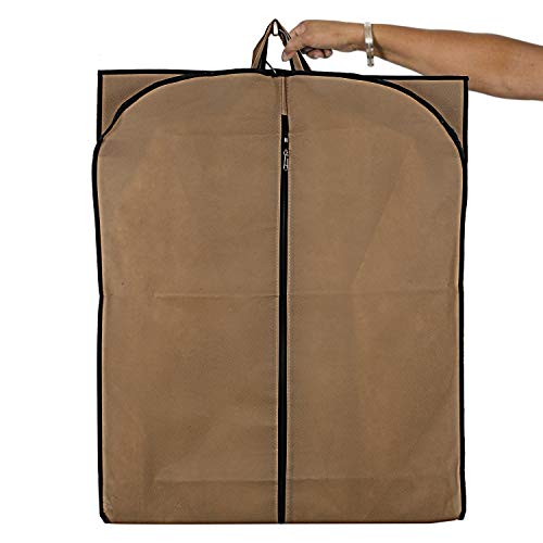Kuber Industries Non Woven 1 Piece Long Suit Sherwani Cover (Brown) -CTKTC5869 - Image 2