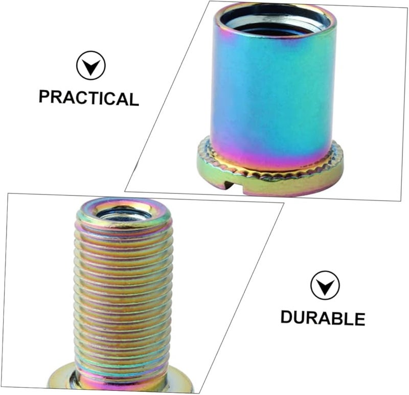 ميكيكيت 5 قطع مسامير دائرية سلسلة الدراجة من الألومنيوم CNC متعددة الألومنيوم لدراجات الجبال والطرق - Image 3