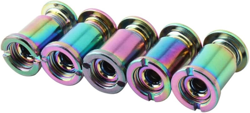 ميكيكيت 5 قطع مسامير دائرية سلسلة الدراجة من الألومنيوم CNC متعددة الألومنيوم لدراجات الجبال والطرق - Image 1