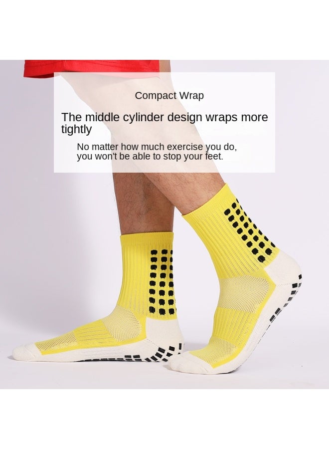 Men's And Women's Football Socks Sports Training Compeion Silicone Socks Non-slip Friction Breathable Children's Football Socks - Image 2