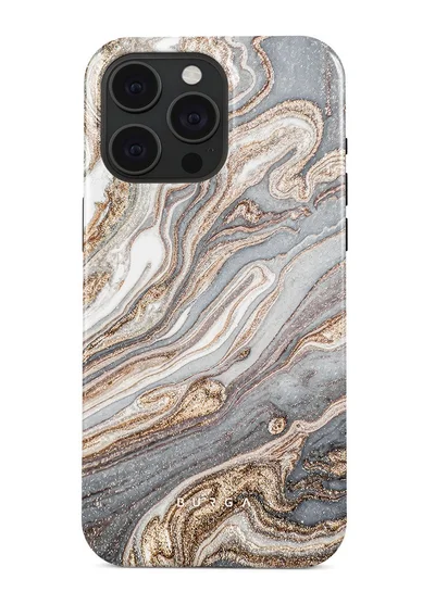 BURGA iPhone 14 Pro Max Case, 2 Piece Hard Shell + TPU Silicone Interior, Shock Absorption, All Port Accessible, Raised Bezel For Screen & Camera Protection, Never Fading HQ Print,  Gentle Wind