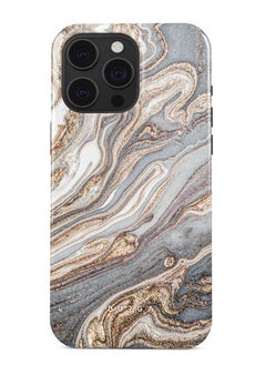 BURGA iPhone 14 Pro Max Case, 2 Piece Hard Shell + TPU Silicone Interior, Shock Absorption, All Port Accessible, Raised Bezel For Screen & Camera Protection, Never Fading HQ Print,  Gentle Wind  - Image 1