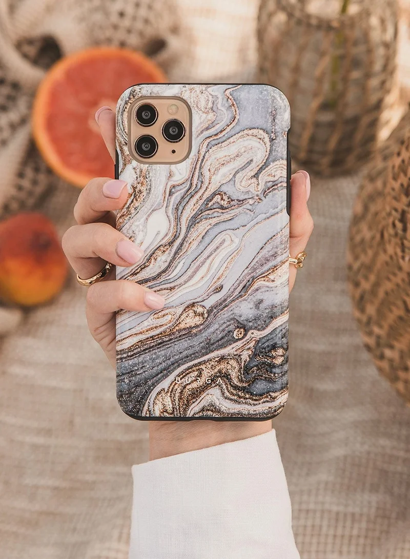 BURGA iPhone 14 Pro Max Case, 2 Piece Hard Shell + TPU Silicone Interior, Shock Absorption, All Port Accessible, Raised Bezel For Screen & Camera Protection, Never Fading HQ Print,  Gentle Wind