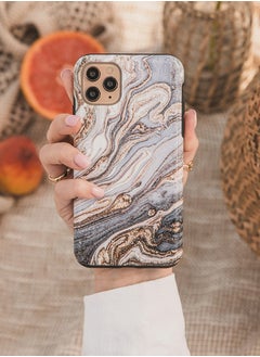 BURGA iPhone 14 Pro Max Case, 2 Piece Hard Shell + TPU Silicone Interior, Shock Absorption, All Port Accessible, Raised Bezel For Screen & Camera Protection, Never Fading HQ Print,  Gentle Wind  - Image 5