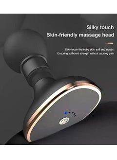 Prime by javaudan 5 Speed Mini Portbale USB Reachrageable Massage Gun Deep Tissue Muscle Massager Body Pain Relief Tool For Body And Neck Vibrator Fitness  - Image 4