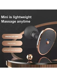 Prime by javaudan 5 Speed Mini Portbale USB Reachrageable Massage Gun Deep Tissue Muscle Massager Body Pain Relief Tool For Body And Neck Vibrator Fitness  - Image 3