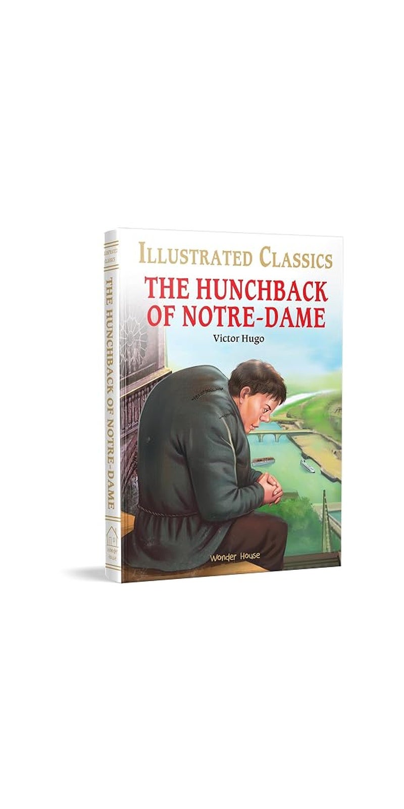 The Hunchback of Notre-Dame for Kids : Illustrated Abridged Children Classic English Novel with Review Questions - Image 1