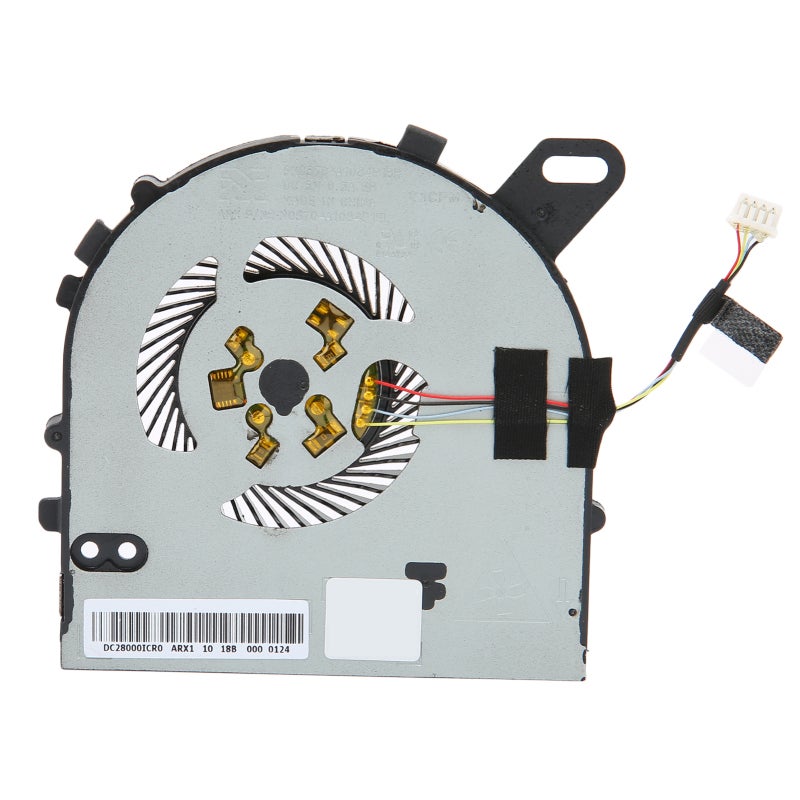 مروحة تبريد معالج DC 5V بأربعة دبابيس لجهاز Inspiron 15 7560 - مروحة بديلة معدنية فاخرة لأجهزة اللابتوب Vostro 5468 و 5568 - Image 1