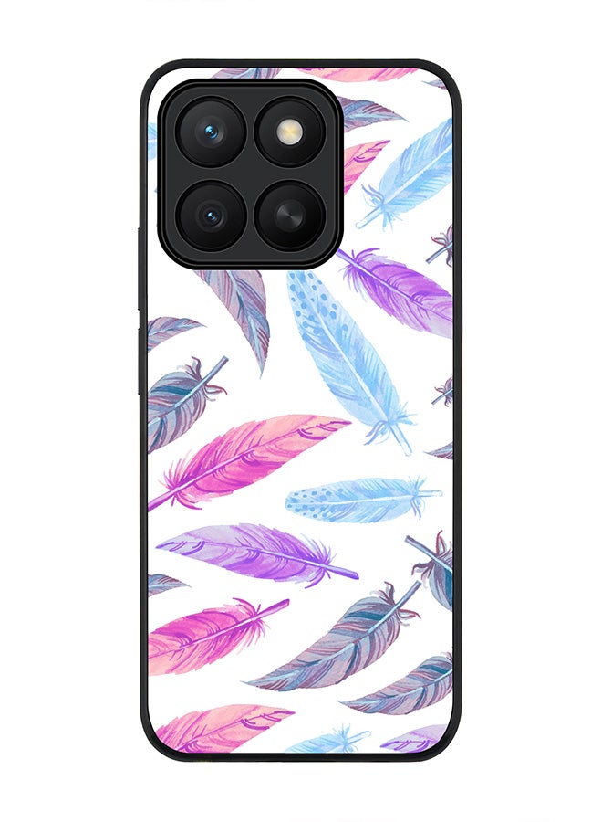 Stylizedd For Honor X8c Case,Slim fit Camera Protection, Shockproof Thin Phone cover  - Feather Colors