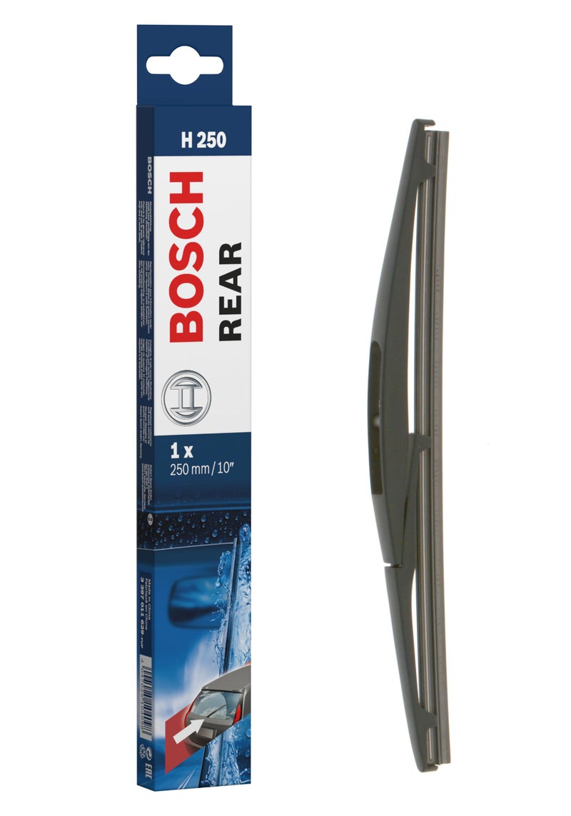 BOSCH H250 Rear Wiper Blade; 10" - Single - Image 1