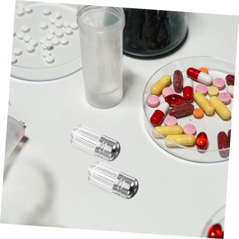 24pcs Mini Plastic Pills Bottles with Caps, Portable Small Medicine Containers for Travel, Capsule Storage Organizer for Medication Management - Image 5