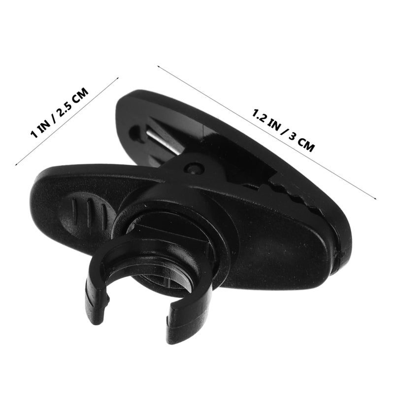 10pcs Lapel Mic Clip Microphone Holder Single Mount Tie Clip Replacement for Recording - Image 3